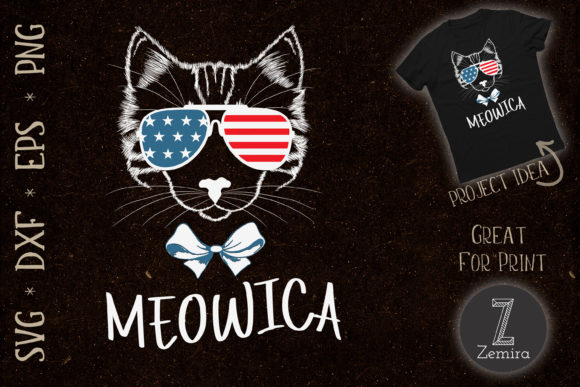 4th of July Meowica Kitty Cat Lover Review