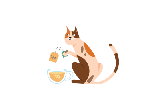 Cat Animal Activity Toys Tea Svg Review
