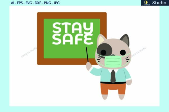 Cat Animals Teacher Mask Quotes SVG Review