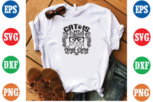 Cat is My Real Hero SVG Design Review