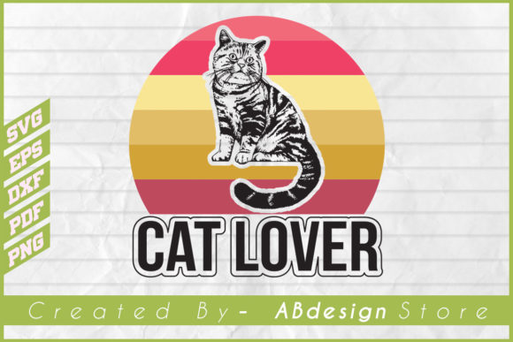 Cat Lover T-Shirt Design SVG Review
