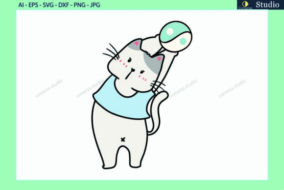 Cat Pet Pose Yoga Ball Sports Svg Review