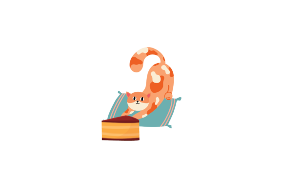 Cat Takes a Piece of Birthday Cake Svg Review