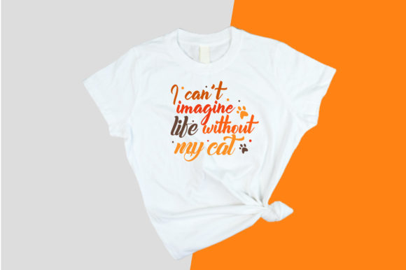 Cat Tshirt Design for Embroidery Projects