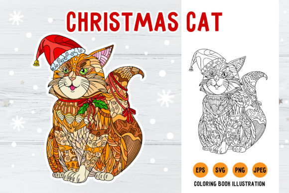 Christmas Cat in Hat Embroidery Design Review