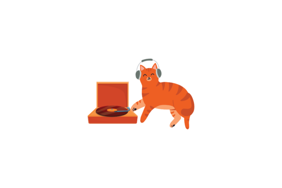 School Cat Learning to Play Music Svg Review