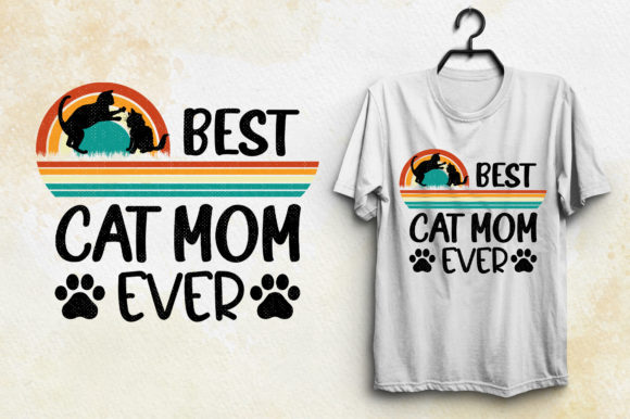 T-Shirt Design-Best Cat Mom Ever Review